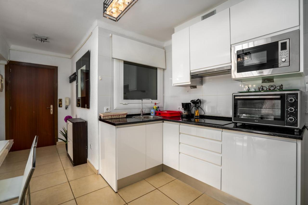 Apartamento Welcs Emp 018 Con Terraza Frente Al Mar Apartment Empuriabrava Luaran gambar